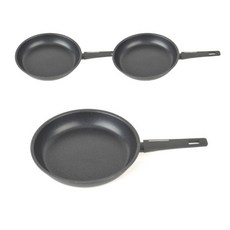 유진 피아베 블랙라벨 프라이팬, 3개, 28호(지름 280 x 높이 54 mm)