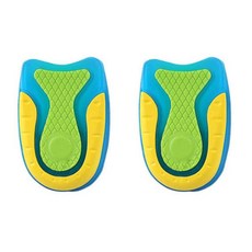 後跟減震緩衝鞋墊左右套裝 S, 黃色的, 1套