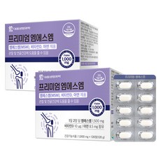 DAEWOONG LIFE SCIENCE MSM維他命D錠, 120顆, 2個