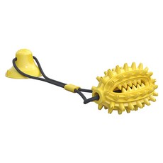 小狗仙人掌拔河玩具 43cm, 黃色的, 1個