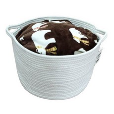 Lanifit布料洗衣籃 無標籤, 白色, 2個