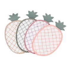 Yujintopia 鳳梨擦手巾, 隨機出貨, 4個