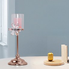 makeme豪華多功能燭台 花 M, 粉色的