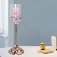 makeme豪華多功能燭台 花 L, 粉色的