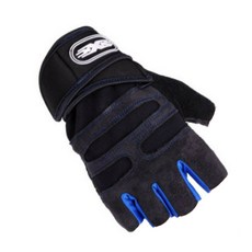 NAYA STYLE 運動自行車半手套雙手套組 CYYP-18-2, 藍色