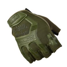 나야스타일 스포츠 바이크 반장갑 양손 세트 CYYP-14-3, 그린, 1개