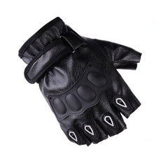 나야스타일 스포츠 바이크 반장갑 양손 세트 CYYP-06-2, 블랙