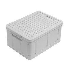 Home Love 折疊生活箱 35L, 灰色的, 1個