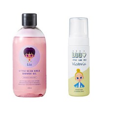 Little Glam Girls 泡沫潔面慕絲 雪松木香+沐浴露 薰衣草香 C組, 1組