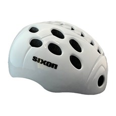兒童自行車安全帽, 白色的