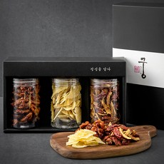 궁 호두 + 생강 + 대추칩 정과 세트 216g, 1세트