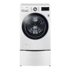 LG전자 트롬 트윈워시 화이트 F24WDWDM 트롬 24kg + 미니워시 4kg 방문설치, F24WDWDM, F4WC