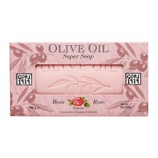 Gori1919橄欖香皂 深沉的玫瑰香, 300g, 1個