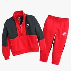 NIKE Air Half Zip Up兒童拉鍊立領運動套裝 A213ST161P