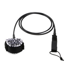 DSO 衝浪圖形踝帶 244cm, 黑色的