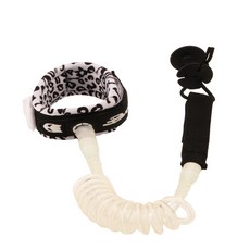 DSO 衝浪繩腳踝帶 122cm, 白色的