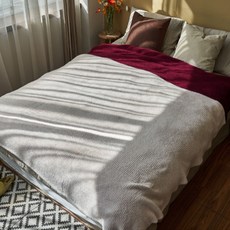 coco nenne 超細纖維防蟎絎縫四季被, 黑酒