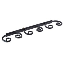 YMJ 6孔紅酒杯架, 黑色, 1個