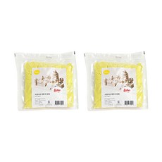 Laho Kids 孩童黏土沙玩具 2入, 黃色, 600g