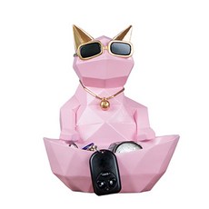 makeme 멋쟁이 강아지 다목적 보관정리대 M, 1개, 핑크