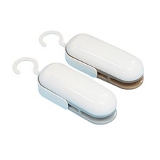 Mr.Market高級型迷你封口機 2件組, 棕色, 灰色, 1套