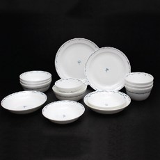 HANKOOK CHINAWARE Hwa Urban 4人餐具組 14件組, 14種, 混合顏色