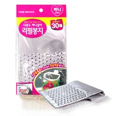 하니생활용품 다용도 하니걸이 리필 봉지 30p, 1개