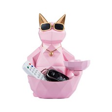 makeme 강아지 다목적 보관정리대 L, 1개, 핑크