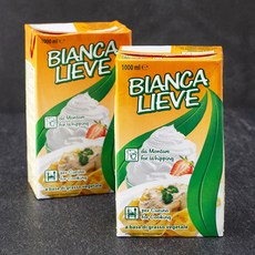 비안카리에베 휘핑크림, 1000ml, 2개