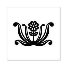 HTP 傳統圖案磁磚 草花紋 英陵 仁宣王后陵 夕陽 K0705 10167, 1個