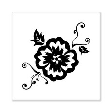 HTP 傳統圖案瓷磚 牡丹紋 枕頭套 K0735 9551, 1個