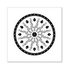 HTP 傳統圖案瓷磚 滿月 粉青瓷大碗 K0722 9519, 1個