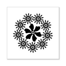 HTP 傳統圖案磁磚 花卉半開櫃 K0724 9522, 1個