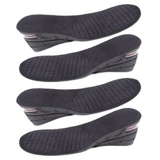 男女共用分離式氣墊增高鞋墊 左2片 + 右2片組