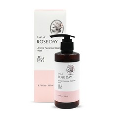 LALA ROSE DAY 第2代女性私密芳香清潔凝露 玫瑰香, 200ml, 1瓶