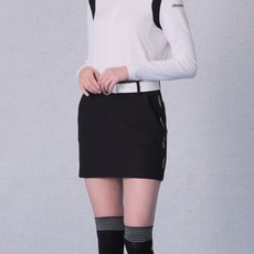 Cleveland GOLF 女式高爾夫徽標刻字拉絨經編裙褲裙 CGKWSK185