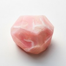 Souvenir Stone肥皂 緊密的玫瑰香 粉色+購物袋, 1個