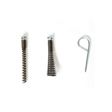 電動彈簧通管機 基本螺旋鑽頭組 22mm, 1套