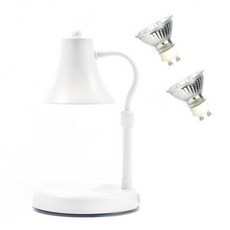 캔들워머 하이로우 + 전구2p 세트, 화이트