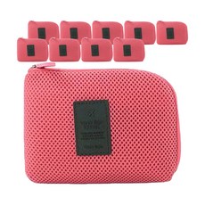 隨身多用途3C線材配件收納袋 S號 10件組