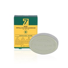 May Island 7天秘密積雪草毛孔潔面皂, 100g, 1個