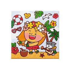된다 알로하 컬러링 키트, 혼합색상, 1개