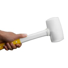 白色橡膠錘 M號, 1個, KGW21081209