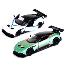 KiNSMART 奧斯頓·馬丁 Vulcan 壓鑄模型 2入, 隨機出貨, 2個