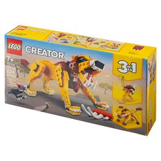 레고 크리에이터 야생 사자 31112, 혼합색상, 1개