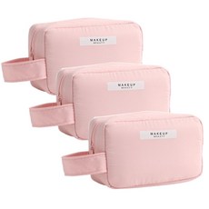 便攜式護膚化妝包 3入