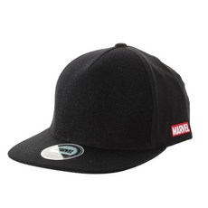 MARVEL 漫威 後扣式棒球帽, 黑色