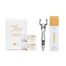 Real Deep 臉部緊緻滾輪手柄+替換滾輪 2入, 單色, 1套