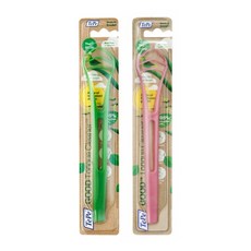 TePe 緹碧 GOOD 舌頭清潔劑淺粉色+青檸綠套組, 1套