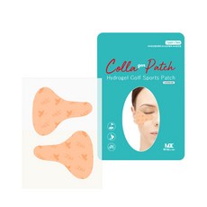 MEDIDERM 膠原蛋白高爾夫臉部護理貼片 M號, 5件, 1個